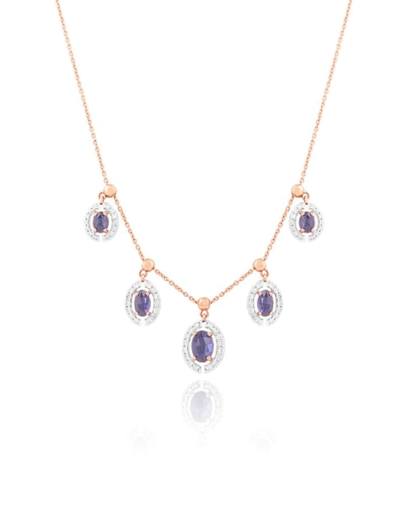 Minimalist Station Diamond Necklace