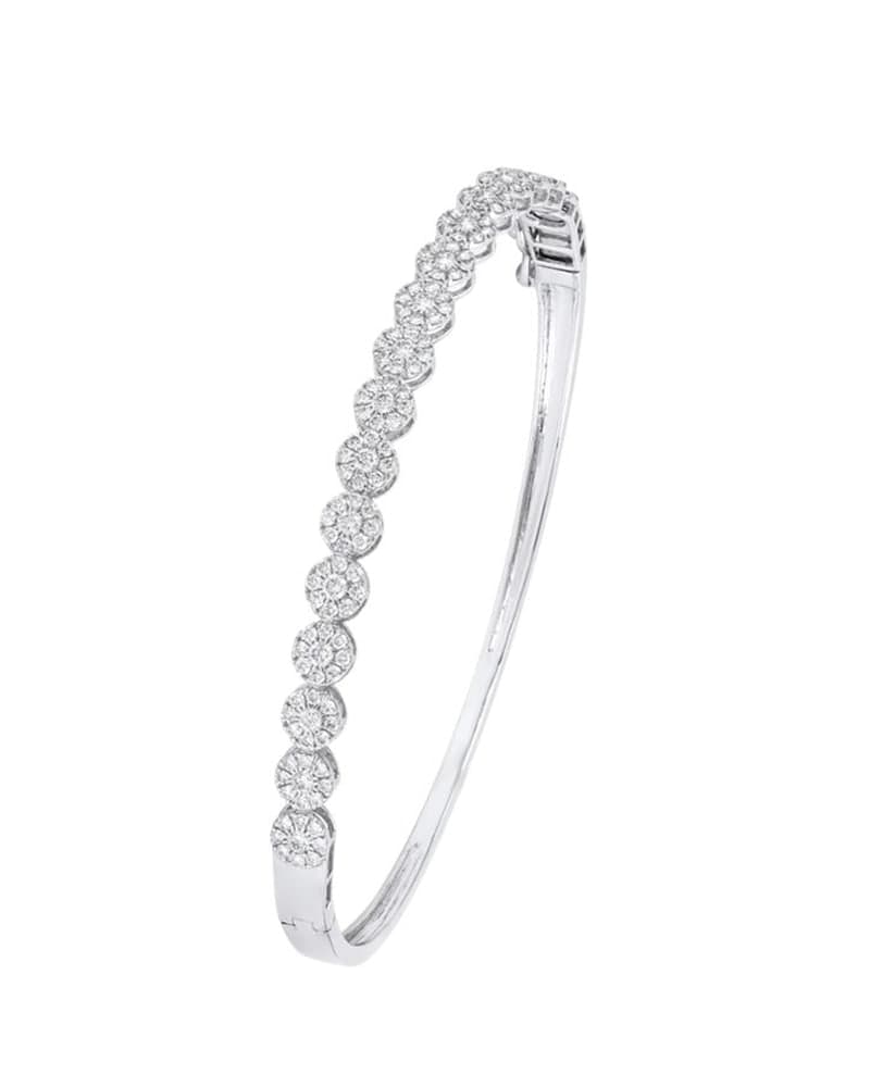 Striking Oval Diamond Bracelet