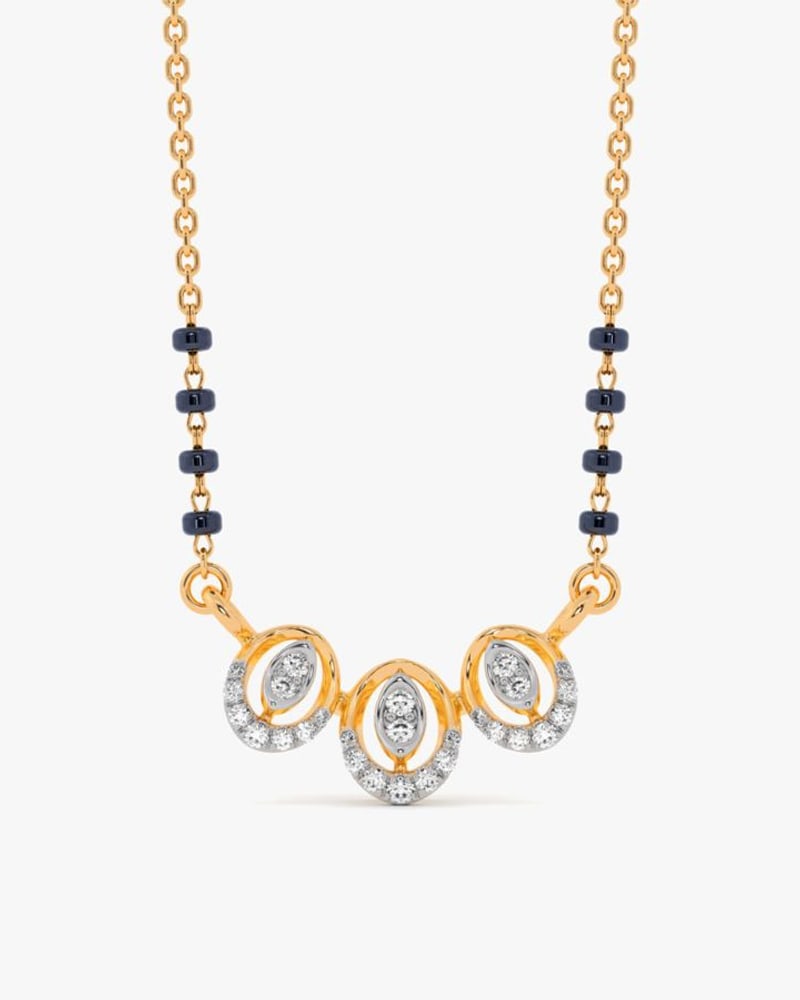 Pure Yellow Gold Tanmaniya Chain